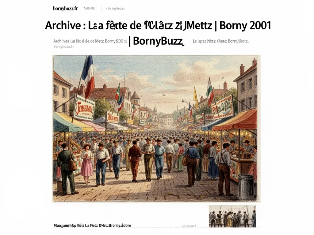 Archive : La fête de Metz Borny 2001 | BornyBuzz