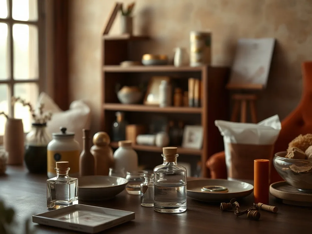 Flacon de parfum posé sur un écran affichant le site Beauté Privée, symbolisant l'achat de fragrance en ligne