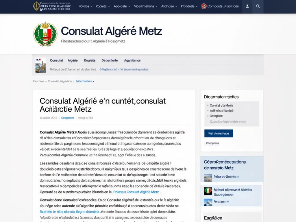 Façade d'un bâtiment administratif à Metz, file d'attente et guichet