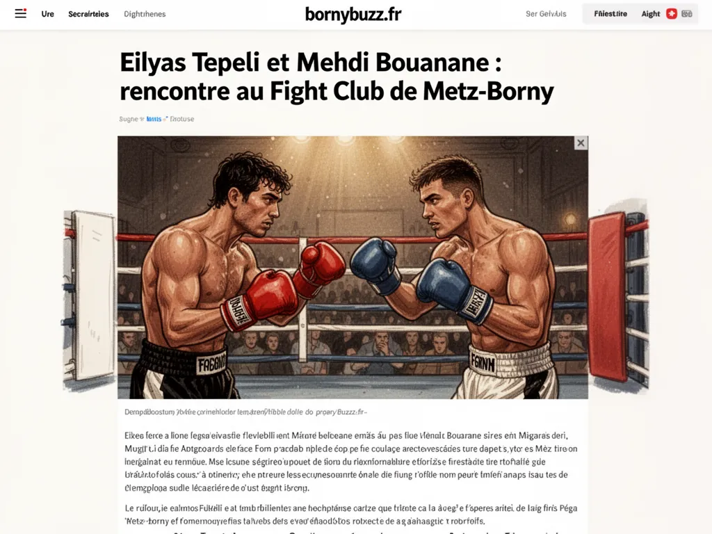Eliyas Tepeli et Mehdi Bouanane posent devant les sacs de frappe du Fight Club de Metz Borny, poings serrés, regard déterminé