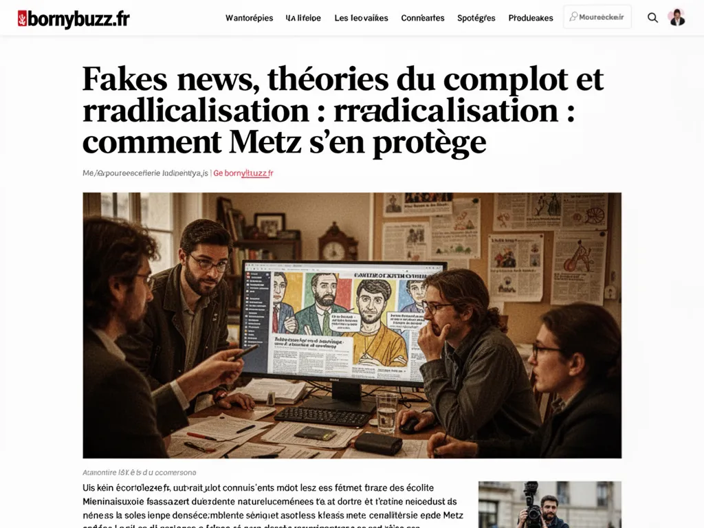 Fakes news, théories du complot et radicalisation : comment Metz s'en protège