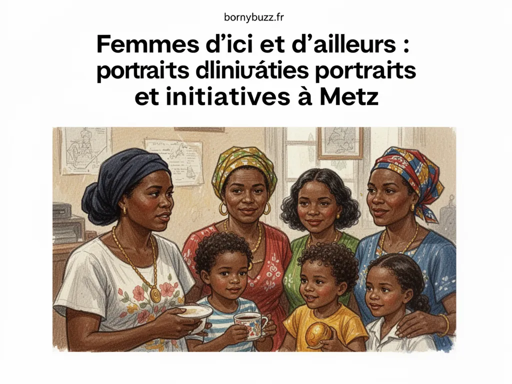 Femmes d'ici et d'ailleurs : portraits et initiatives à Metz