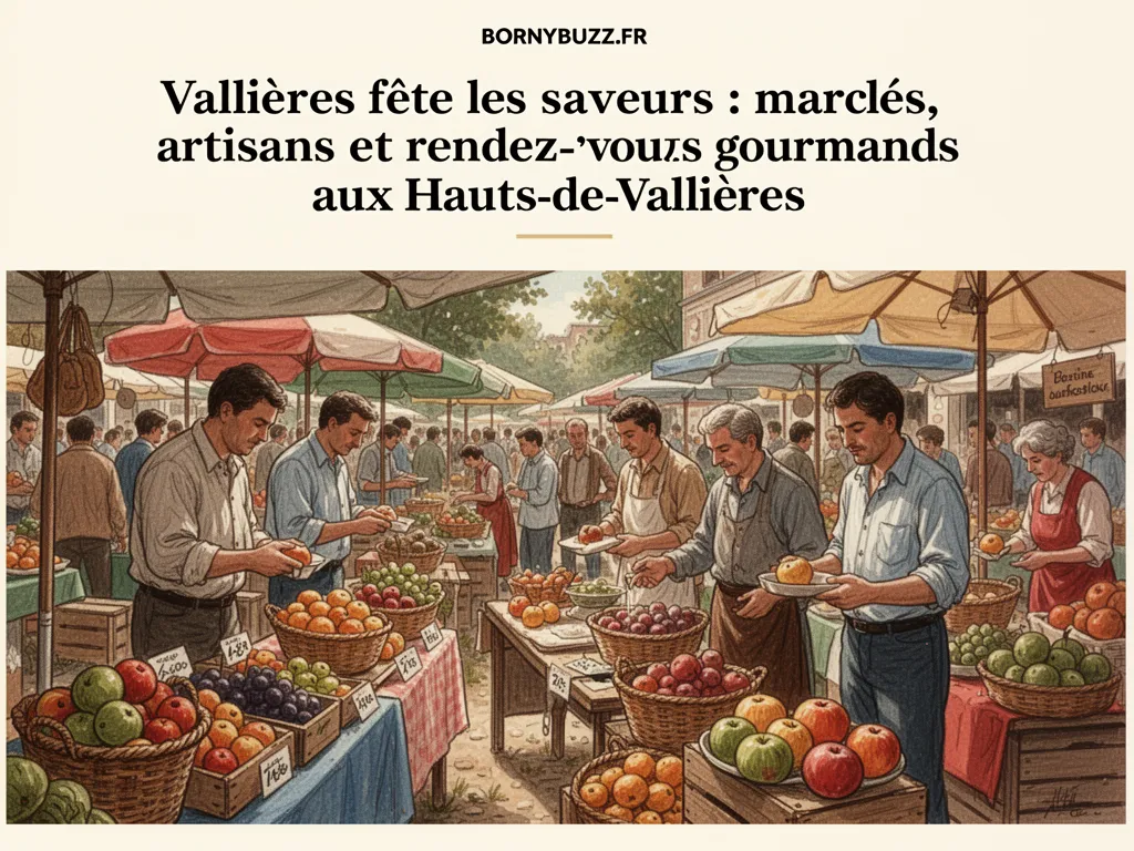 Vallières fête les saveurs : marchés, artisans et rendez‑vous gourmands aux Hauts‑de‑Vallières