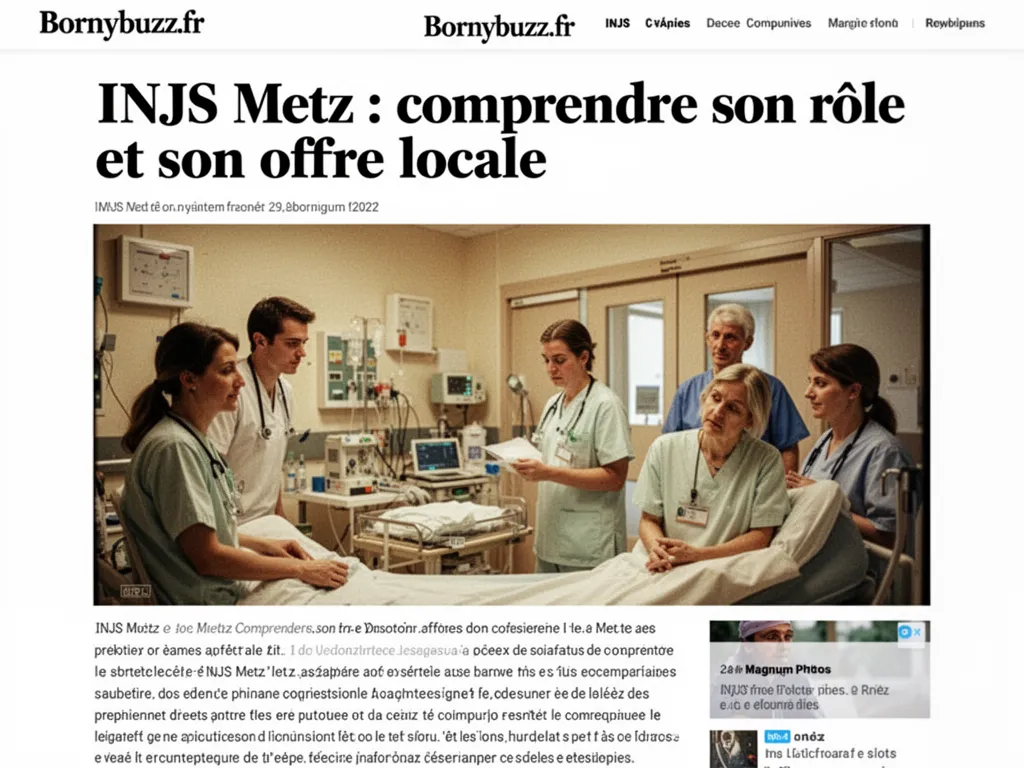 INJS Metz : comprendre son rôle et son offre locale