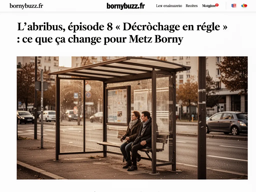 L'abribus, épisode 8 « Décrochage en règle » : ce que ça change pour Metz Borny