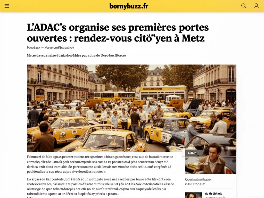 L'ADAC'S organise ses premières portes ouvertes : rendez-vous citoyen à Metz