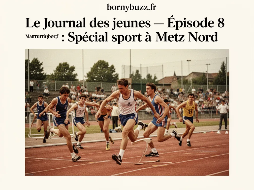 Le journal des jeunes : Épisode 8 : Spécial sport à Metz Nord