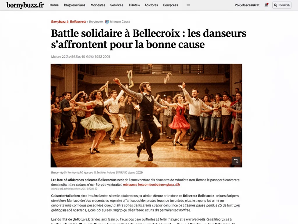 Battle solidaire à Bellecroix : les danseurs s'affrontent pour la bonne cause