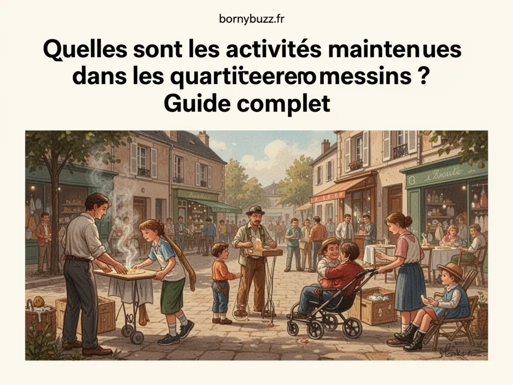 Quelles sont les activités maintenues dans les quartiers messins ? Guide complet