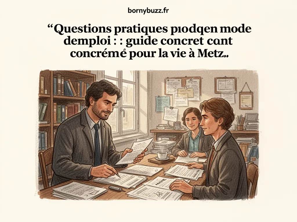 questions pratiques mode demploi : guide concret pour la vie à Metz